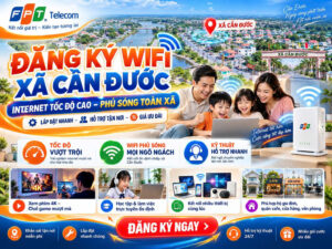 Đăng ký WiFi Xã Cần Đước