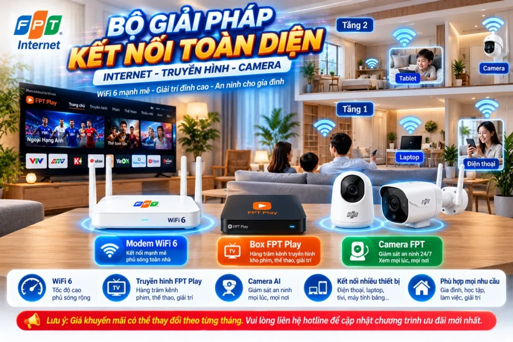 Combo Internet - Truyền Hình FPT