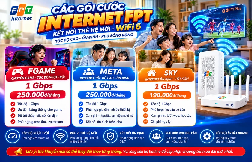 Bảng Giá FPT Long An