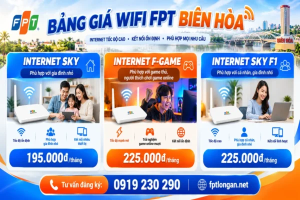 Đăng Ký WiFi FPT Biên Hòa