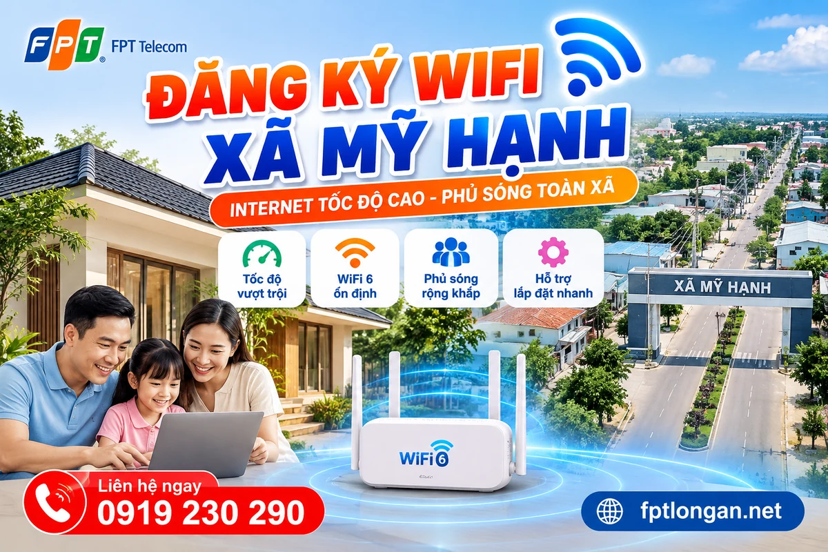 Đăng Ký WiFi Xã Mỹ Hạnh