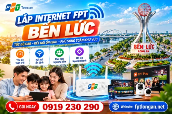 Lắp Internet FPT Bến Lức