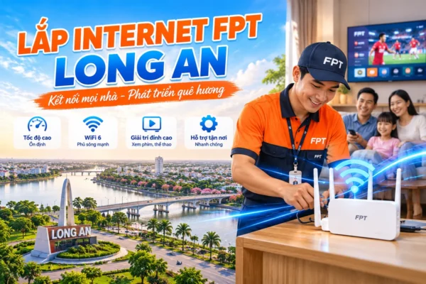 Lắp Internet FPT Long An