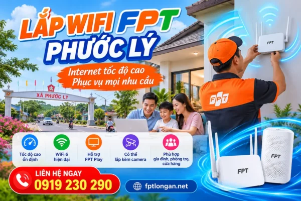 Lắp WiFi FPT Xã Phước Lý